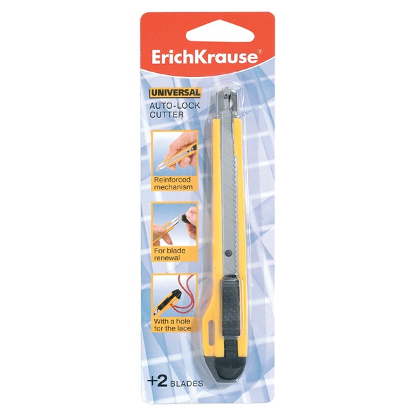 Cutter ErichKrause Universal Auto Lock 18 mm - imagine 3